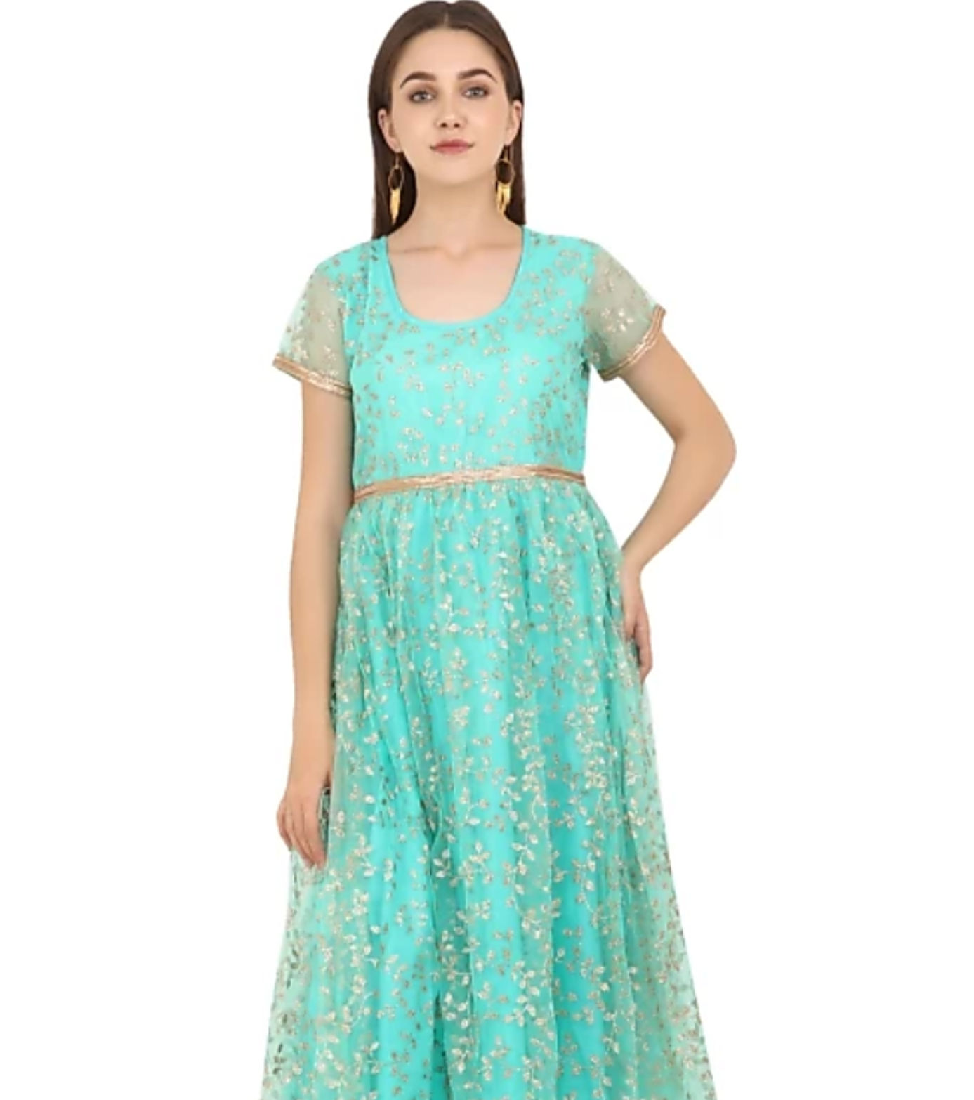 UNFAKENOW Flared/A-line Gown Price in India - Buy UN...