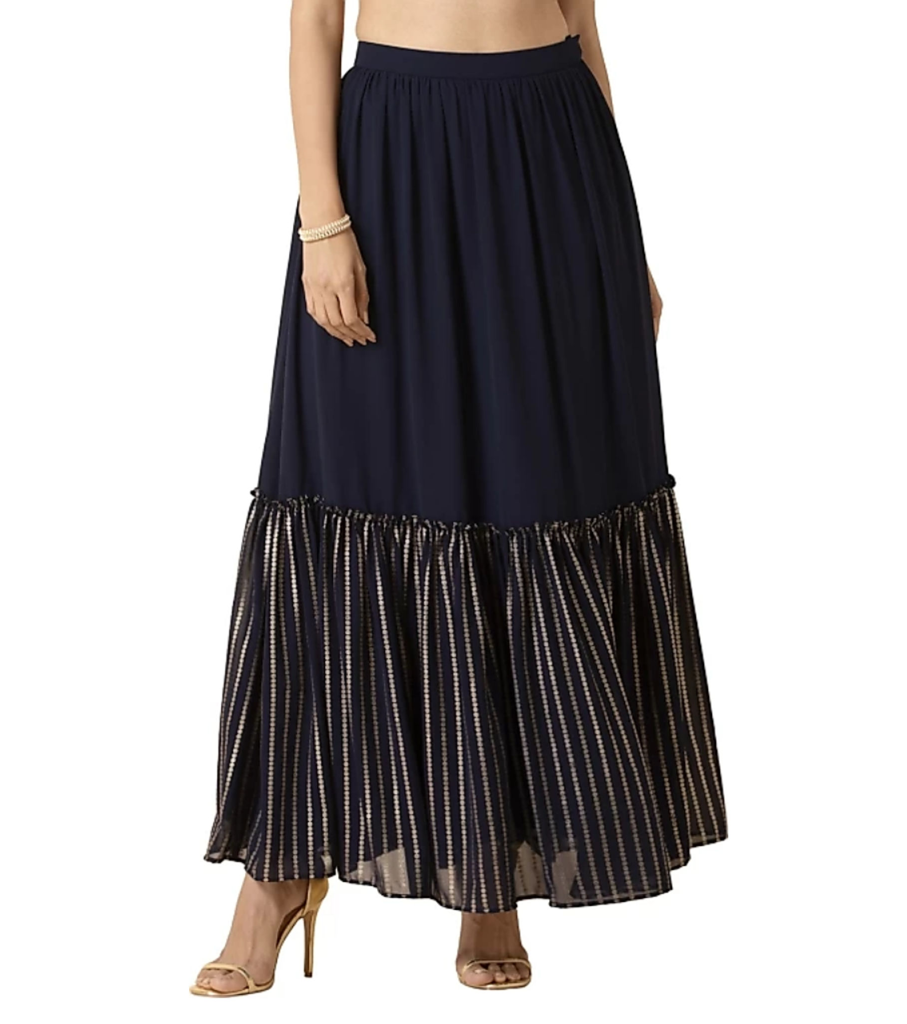 indya Printed Women Regular Blue Skirt - Buy indya Printed Women Regular Blue Skirt Online at Best Prices in India | Flipkart.com