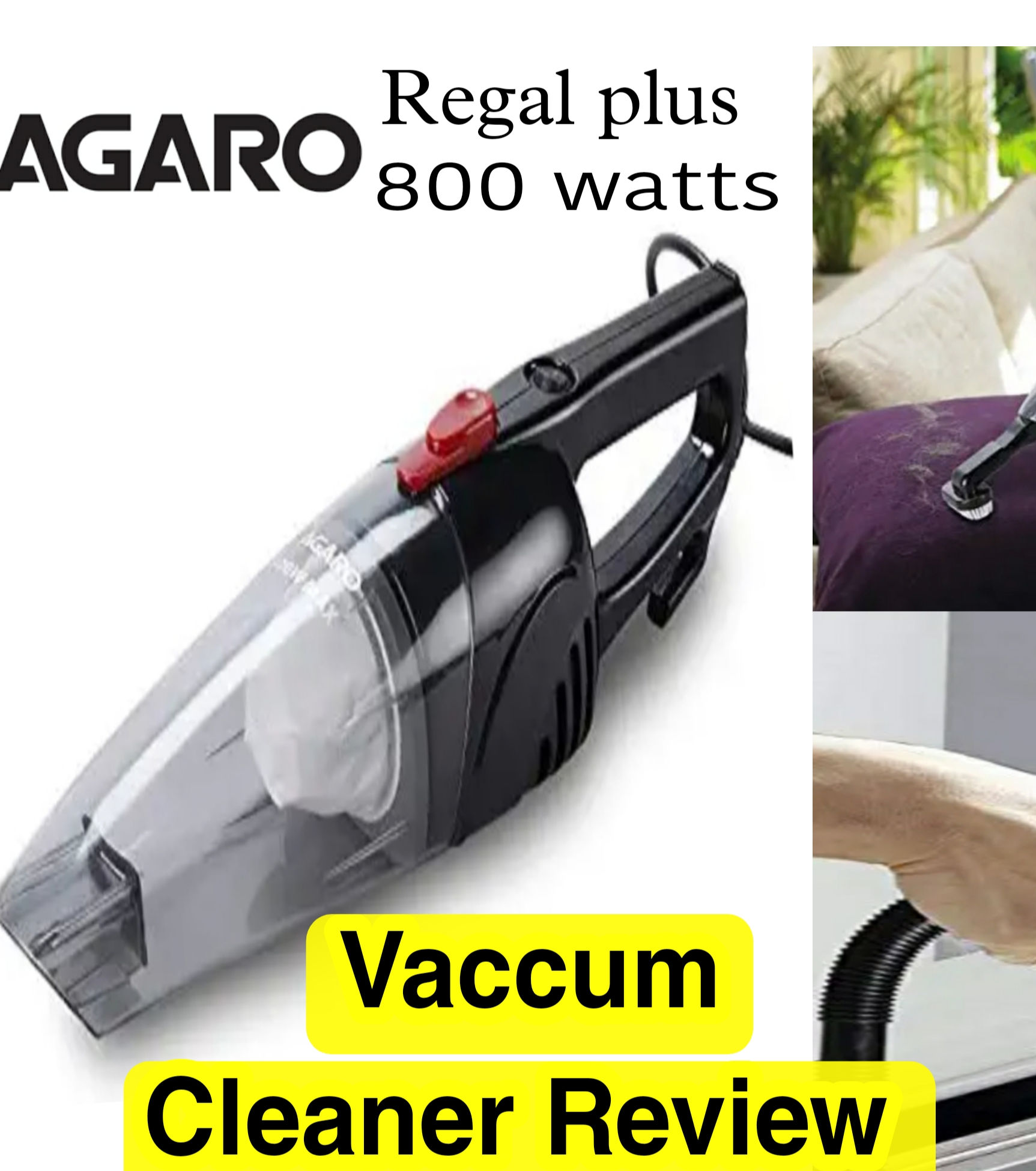 AGARO Regal Hand-held Vacuum Cleaner Price in India - Buy AGARO Regal Hand-held Vacuum Cleaner Online at Flipkart.com